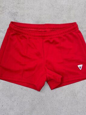 Women's Vintage Varsity Red Athletic Shorts Size Small